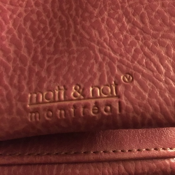 Matt & Nat VEGAN LEATHER HANDBAG PURSE MAUVE - Picture 3 of 6